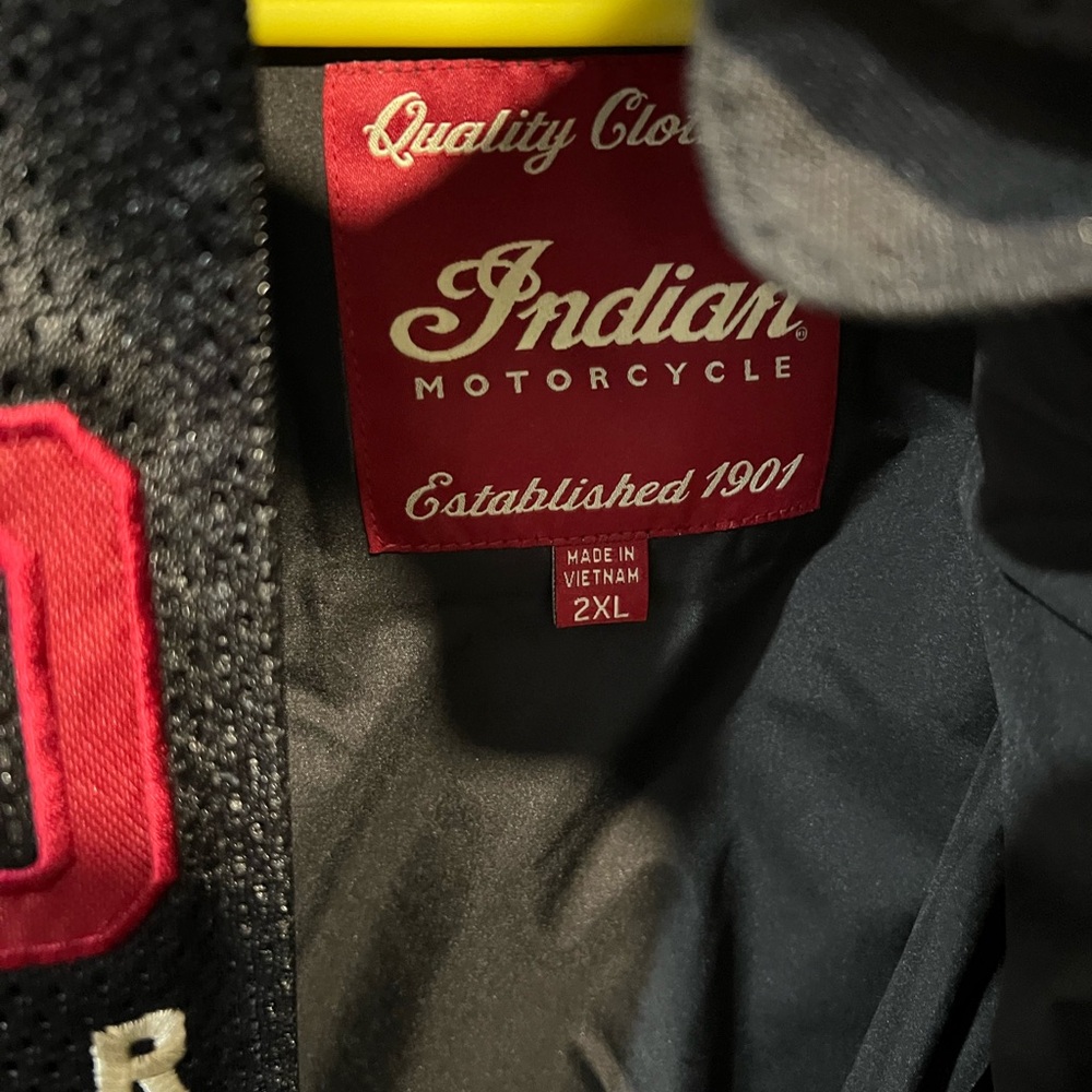 Men’s Black and Cream Riding Jacket - Picture 3 of 4